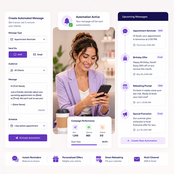Keep clients coming back with automated communication