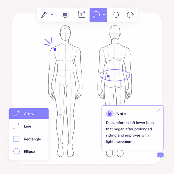 Keep forms SOAP notes and client history organized