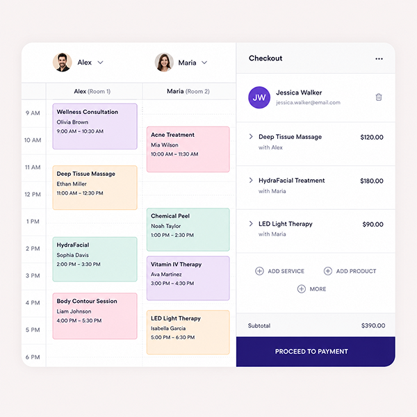 Manage complex bookings with confidence