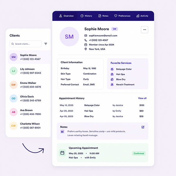 Personalized Client Management