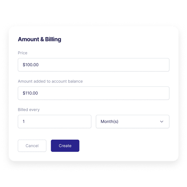 Prepaid Service Packages