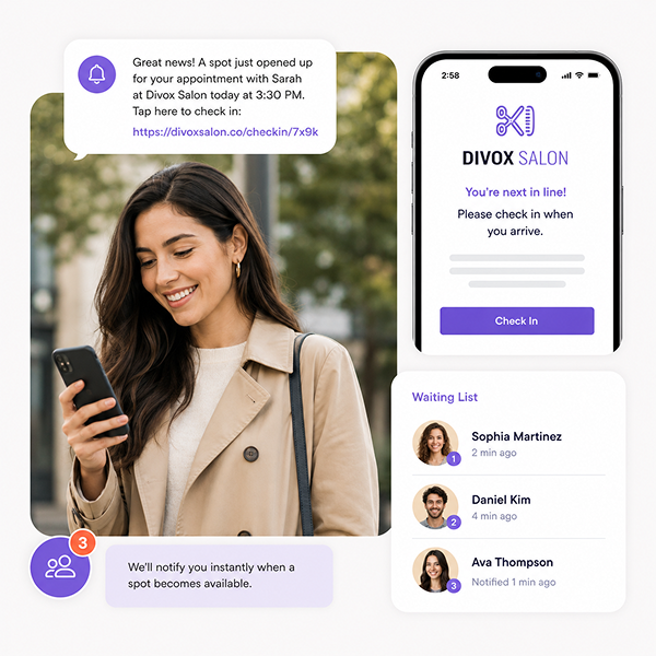 Real Time Waitlist Management