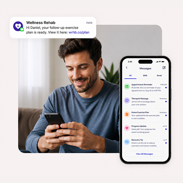 Stay connected throughout the recovery journey