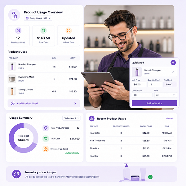 Track product usage