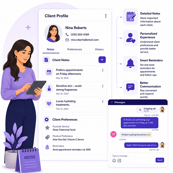 Smart Notes Client Preferences